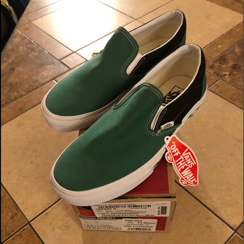 Vans BMX Checkerboard Classic Slip-On - Picture 1 of 9